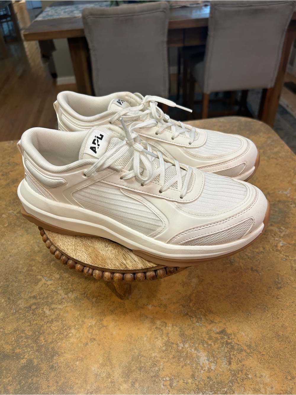 APL Women's Jogger Sneakers in Ivory - Picture 6 of 14